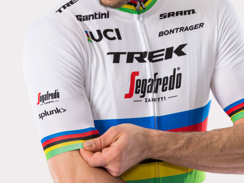Santini Trek Segafredo Men s Team World Champion Replica Jersey Trek Bikes CA