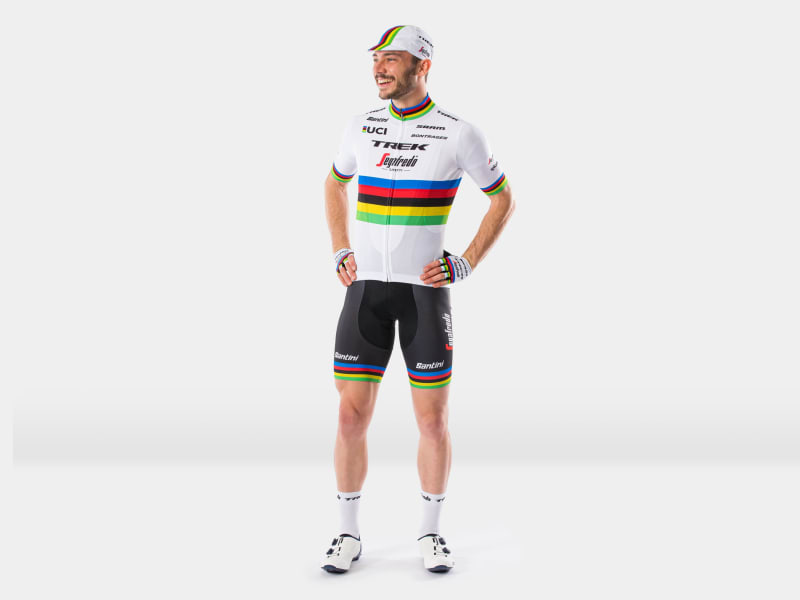 Santini Trek-Segafredo Men's Team World Champion Replica Jersey 