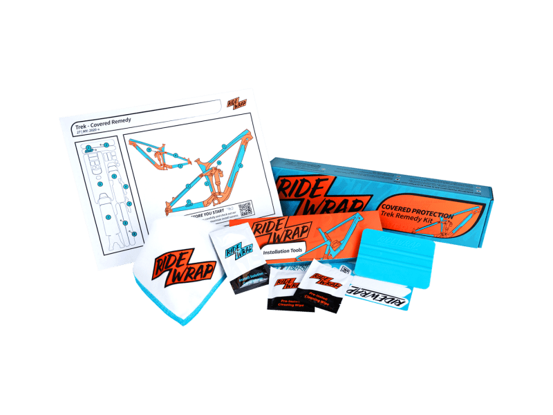 RideWrap Matte Covered Frame Protection Kit designed to fit 2019