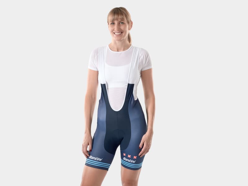 Santini Trek Factory Racing Women's CX Team Replica Bib Short - Trek Bikes