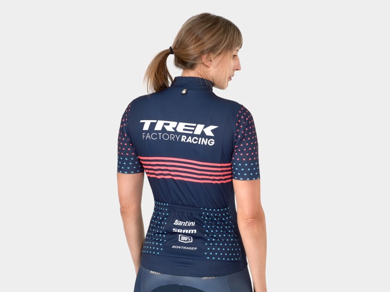 Santini Trek Factory Racing Women s CX Team Replica Cycling Jersey Trek Bikes GB