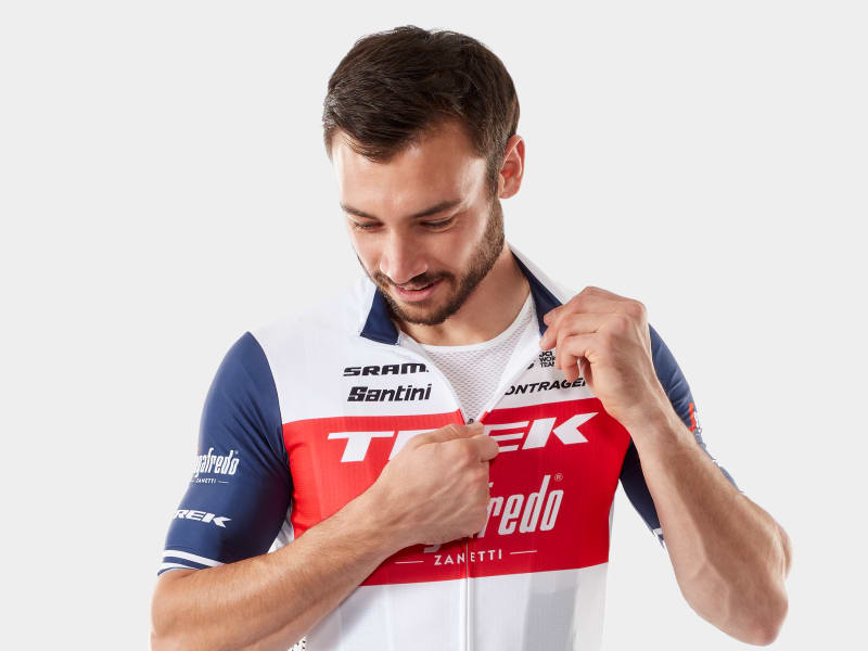 Santini Trek Segafredo Men s Team Replica Race Trikot Trek Bikes