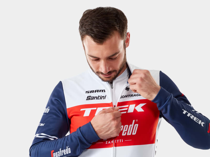 Santini Trek-Segafredo Men's Team Replica LS Race Cycling Jersey