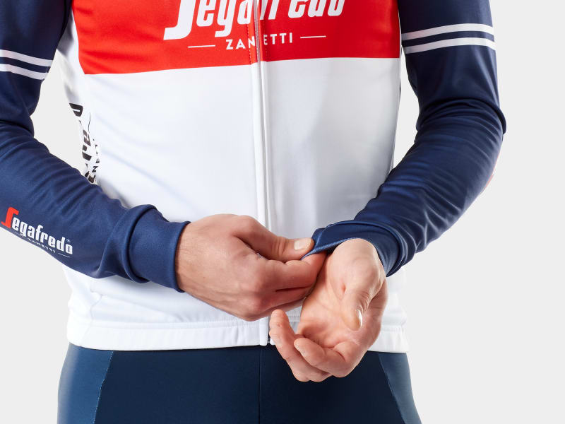Santini Trek Segafredo Men s Team Replica LS Race Cycling Jersey