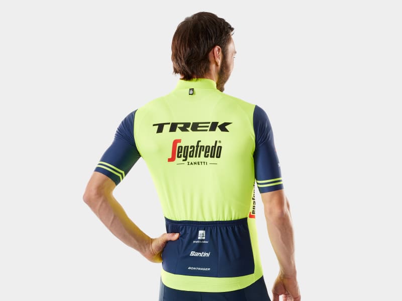 Santini Trek-Segafredo Men's Team Replica Training Jersey - Trek Bikes