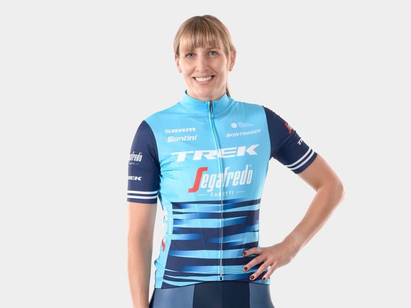 Santini Trek-Segafredo Women's Team Replica Race Jersey - Trek