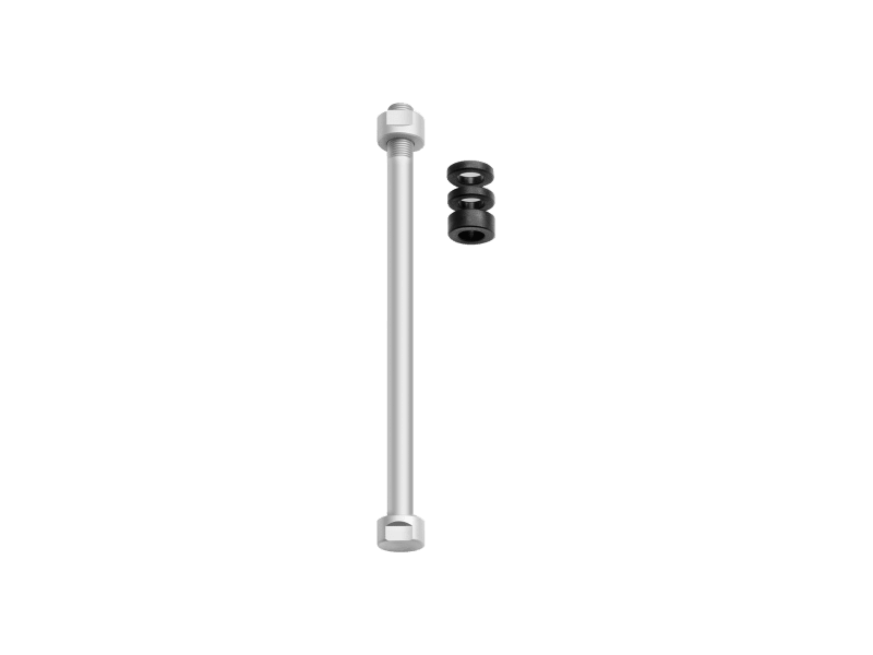 Thru axle adapter for trainer store