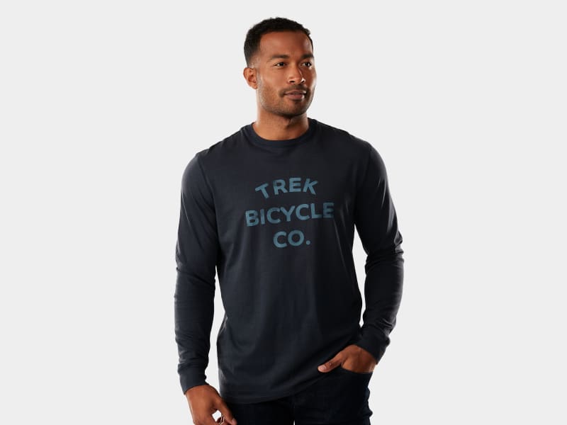 Trek Bicycle Tonal Long Sleeve Unisex T Shirt Trek Bikes GB