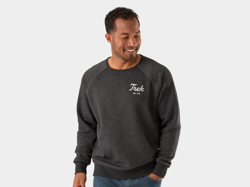 Trek Script Crewneck Sweatshirt Trek Bikes GB