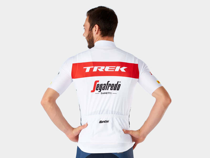 Santini Trek Segafredo Men s Team Replica Race Jersey Trek Bikes