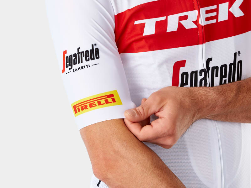 Santini Trek-Segafredo Men's Team Replica Race Jersey - Trek Bikes