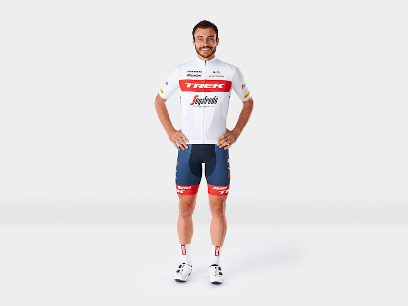 Santini Trek-Segafredo Men's Team Replica Race Jersey - Trek Bikes