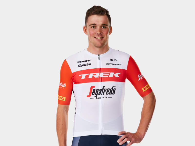 Santini Trek-Segafredo Men's Team Replica Race Jersey - Trek Bikes