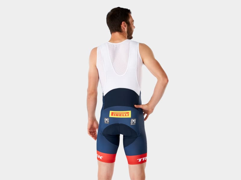 Santini Trek-Segafredo Men's Team Replica Race Bib Short - Electra 