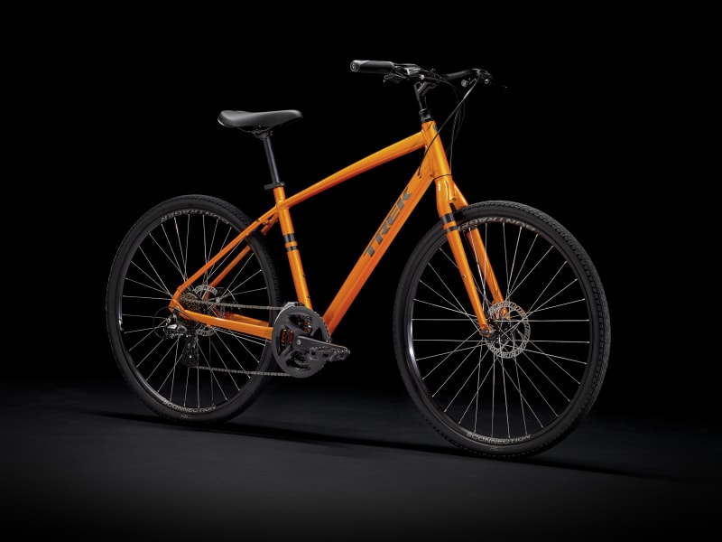 Trek Dual Sport 3 2021 Hybrid Bike Factory Orange