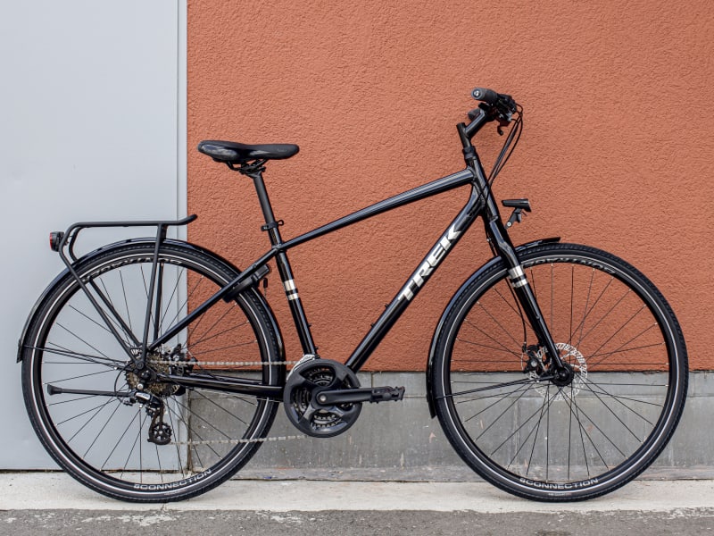 Trek verve 1 disc deals hybrid bike