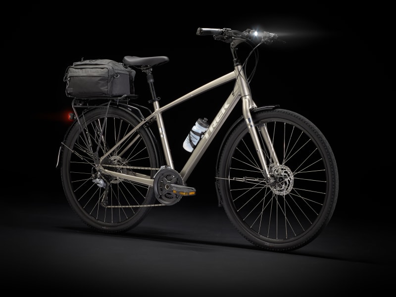 Trek Verve 3 Equipped Hybrid Bike - Mantel