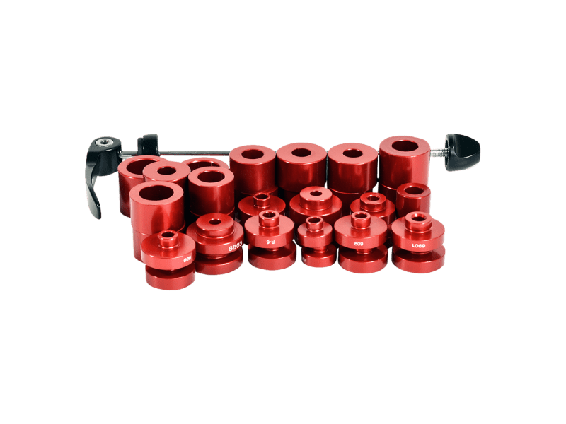 Bicycle hub bearing top press