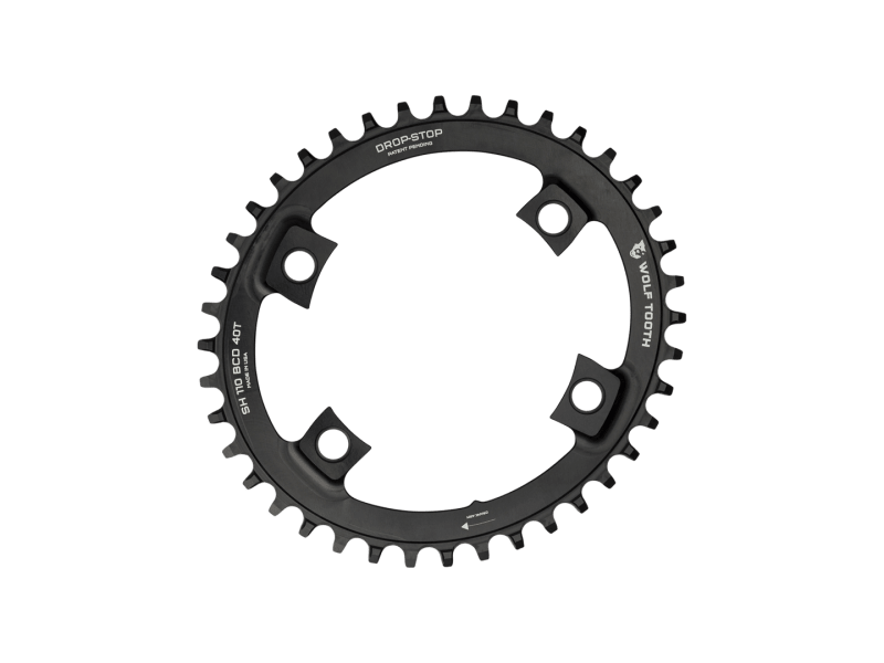 Asymmetric chainring store