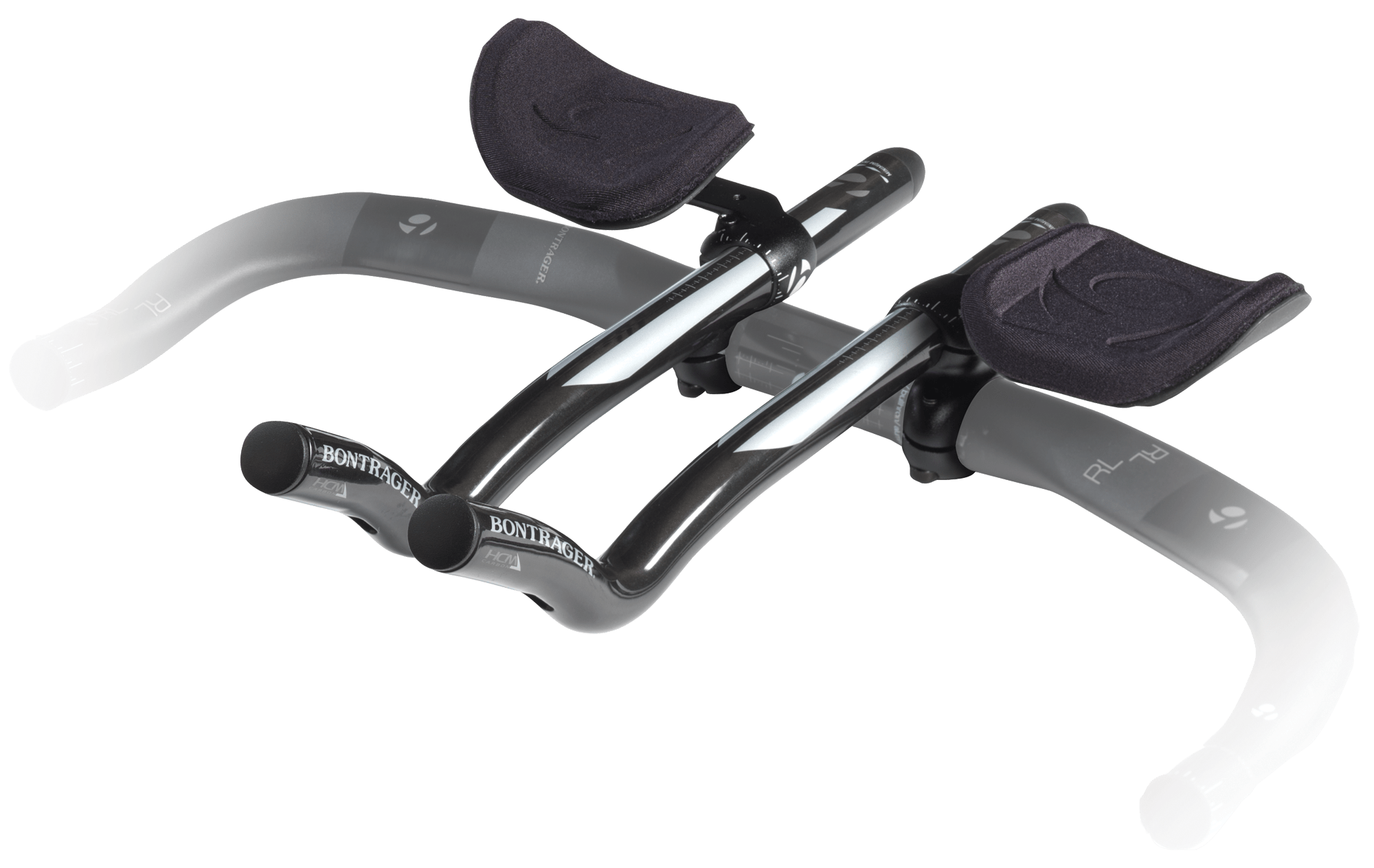 ボントレガー Race Lite エアロ Clip-On ハンドルバー自転車 07025_B_1_Bar_Bontrager_Race_X