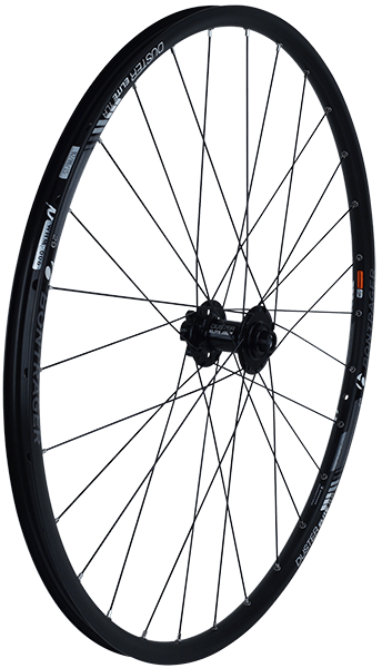 Bontrager DUSTER ELITE TLR MTB 前後ホイール Bontrager Duster Elite TLR 6-Bolt Disc 29˝ MTB Wheel - Trek Bikes