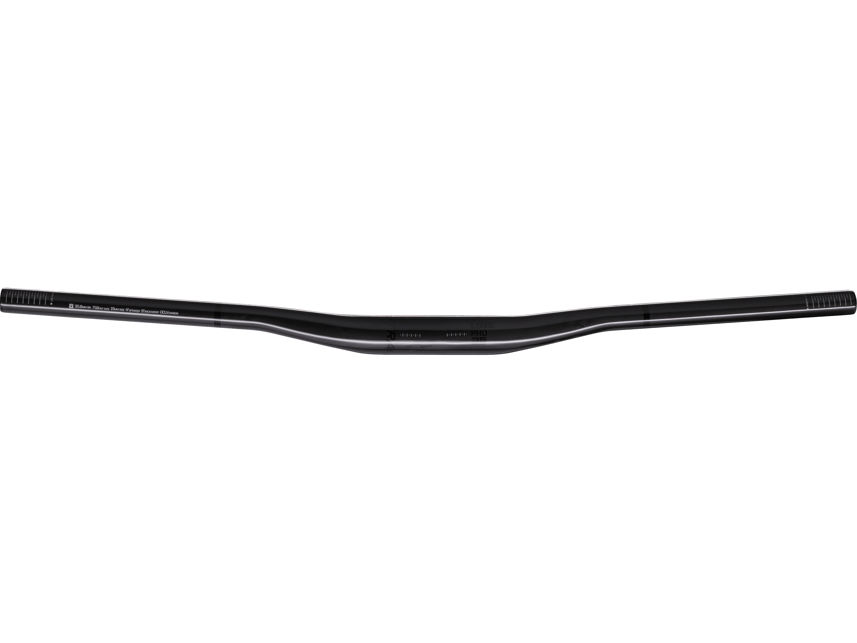 Bontrager Line 35 ハンドルバー ステム セット Bontrager Line Pro Carbon 35 MTB Handlebar - Trek Bikes