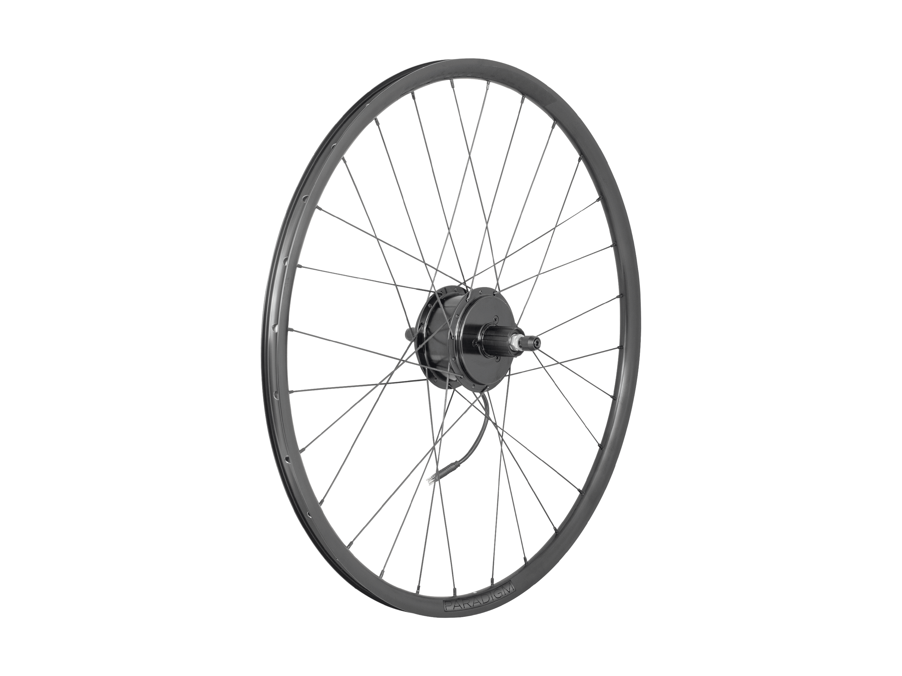 Bontrager Paradigm TLR 700c Disc 12-Speed Hyena Road Rear Wheel