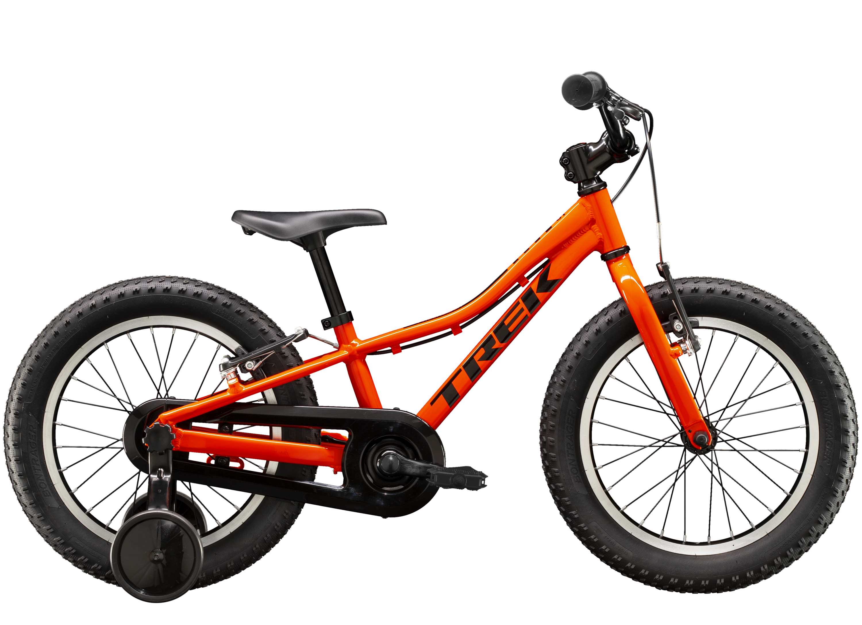TREK 子供用自転車Precliber 16インチ　オレンジ　補助輪あり Precaliber - 補助輪付きTrekキッズバイク (JP)