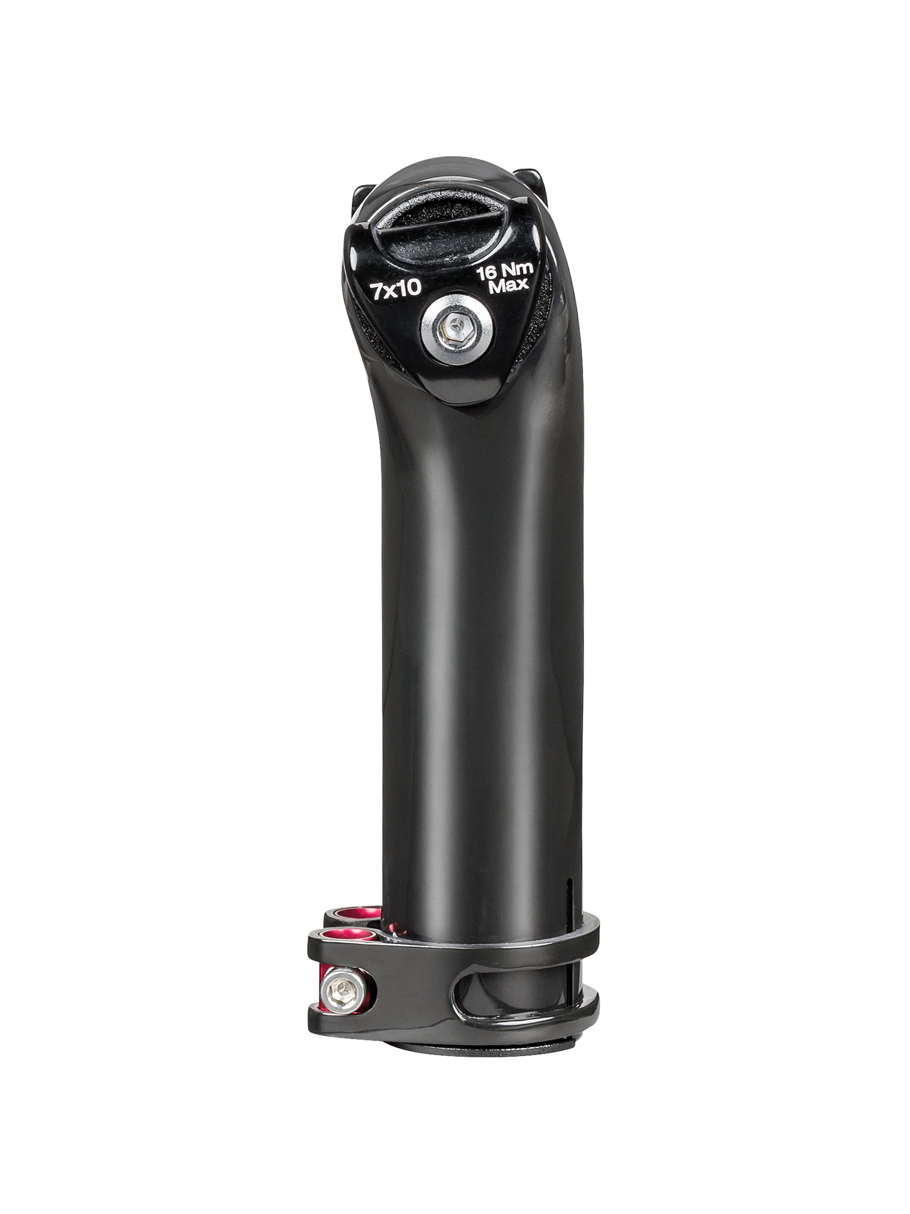 TREK Cap&7mm Ears Seat Mast パーツ Carbon Round