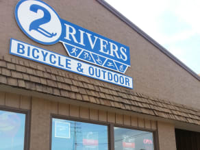 Two rivers cheap bike shop