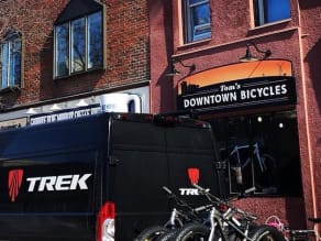 Bicycle shop new arrivals downtown