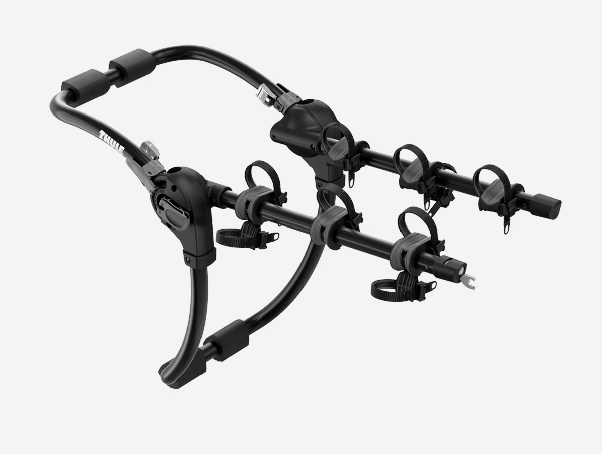 Studio shot of Thule Gateway Pro 3 Bike Trunk Rack