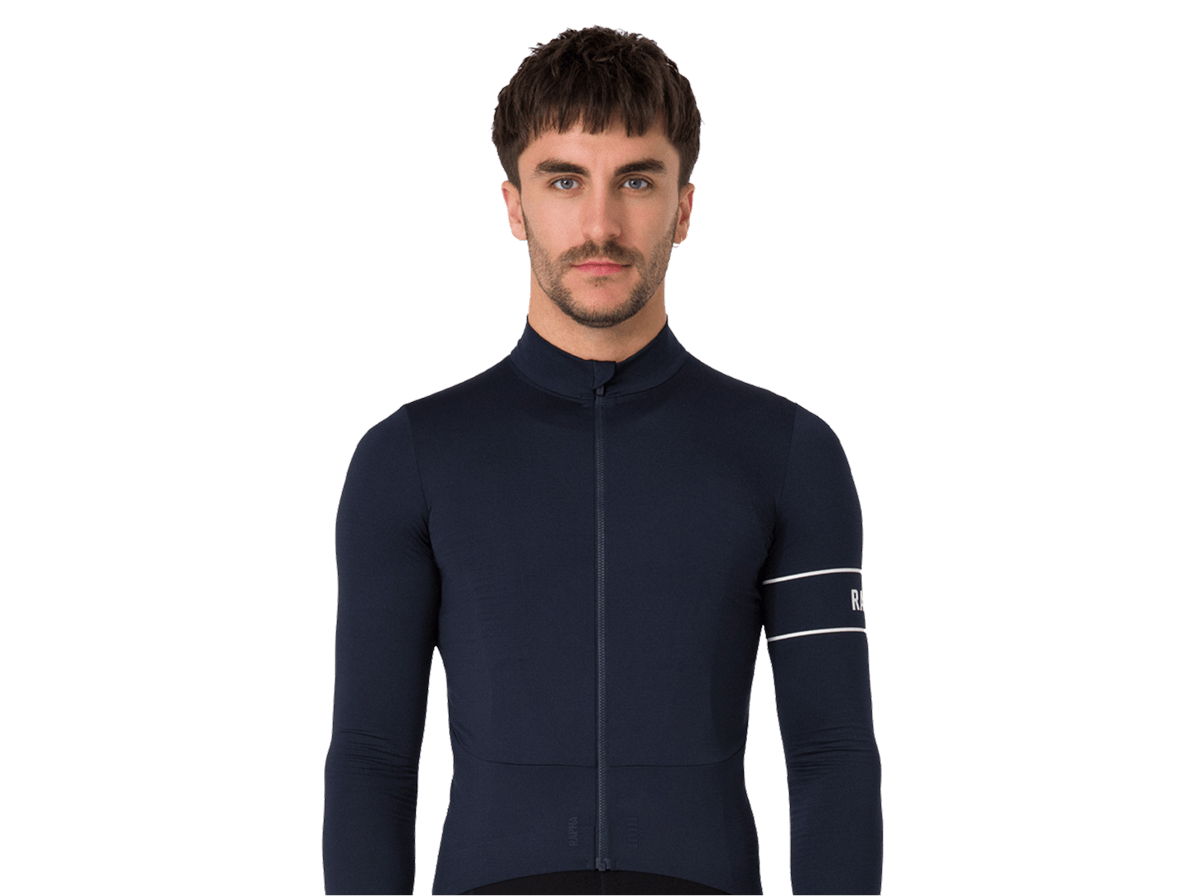 Model showing off Rapha PRO