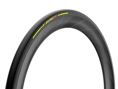 Studio shot of NEW! Pirelli P ZERO Race TLR SL-R Team Edition road tires