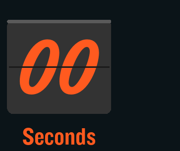 Seconds remaining.