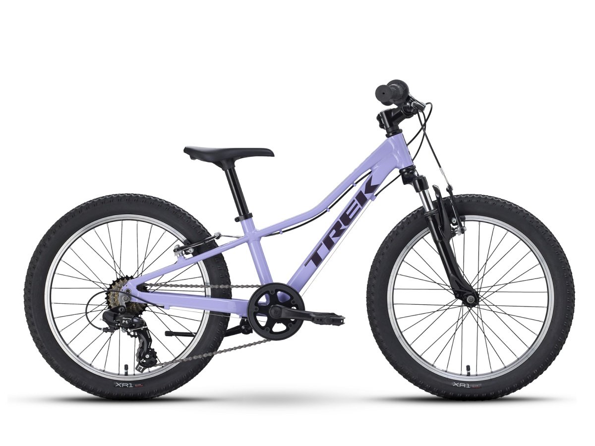 Trek Precaliber 20 kids bike in lavender