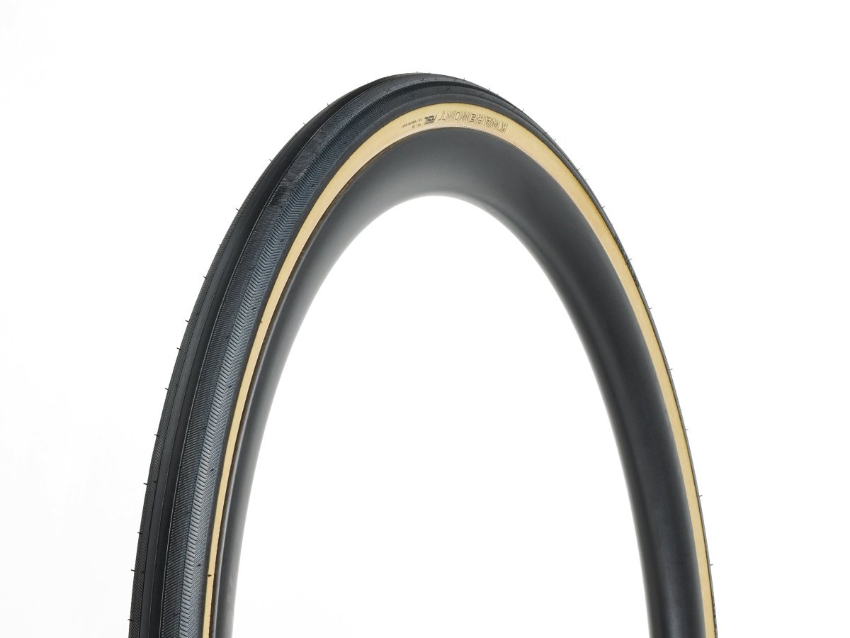 Road tire with tan sidewalls from the new Aeolus and Kwaremont lineup