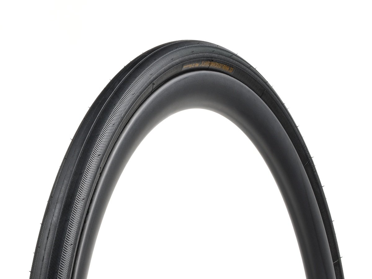 Bontrager Kwaremont Pro road tire with tan sidewalls