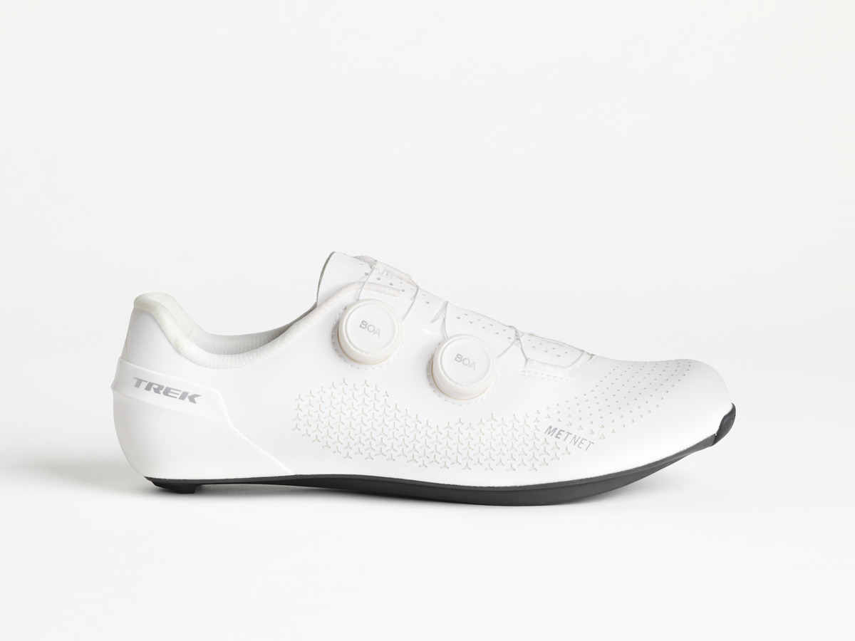 White Trek Velocis road cycling shoe