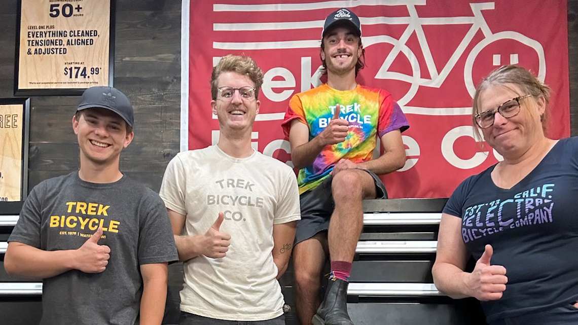 Trek service bike store