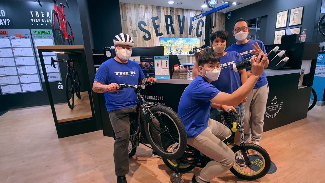 Trek deals bikes korea