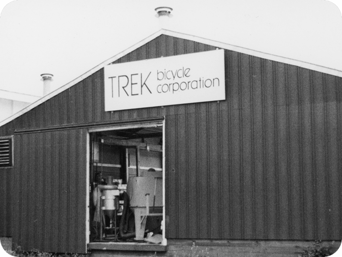 Trek Bicycle Corporation'ın 1976'daki ilk atölyesi