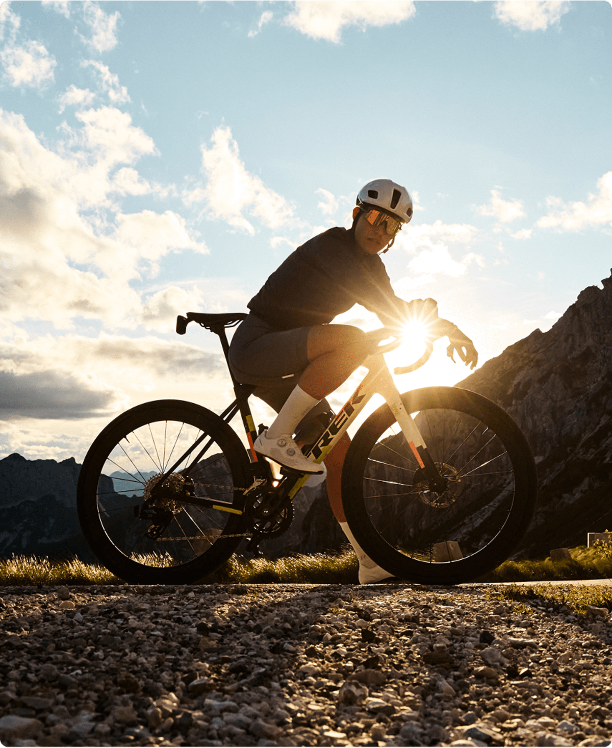 Prześwit na szerokie opony w Trek Domane Gen 5