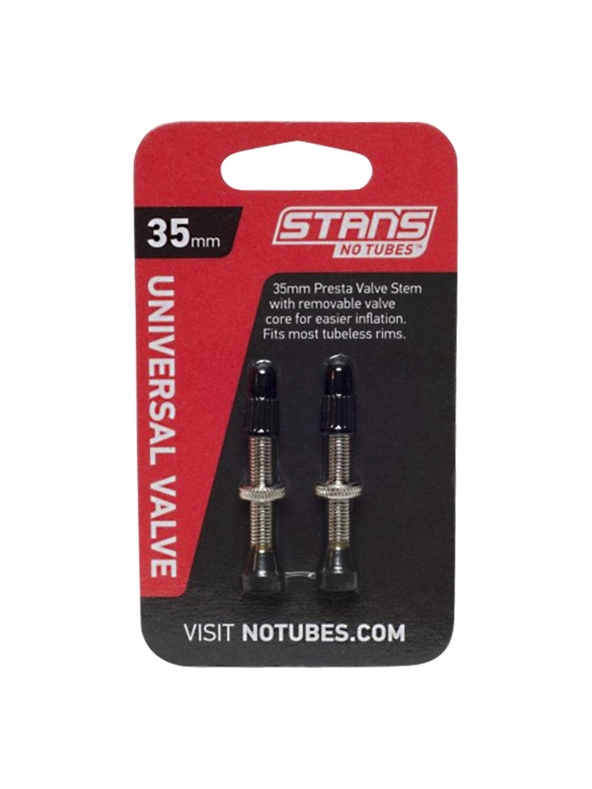 Stans No Tubes, Tubeless Valves, Tubeless Valve, Presta, 44mm