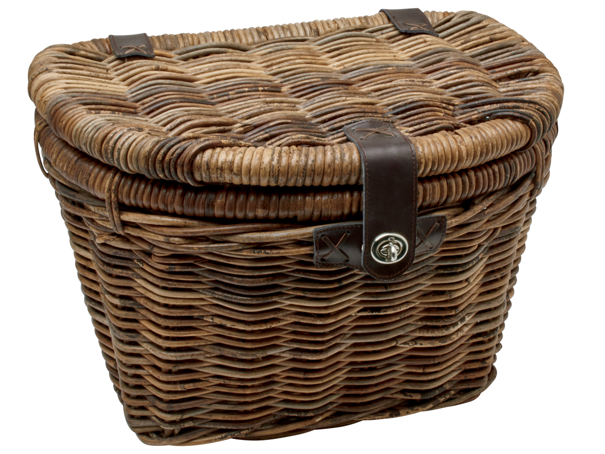 Electra plastic hot sale woven basket