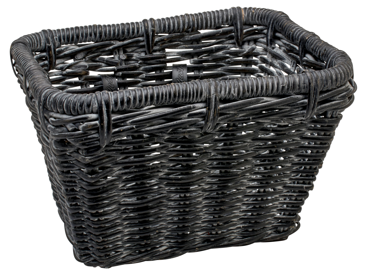 Electra Woven Rattan Basket with Lid - Electra Bikes (CA)