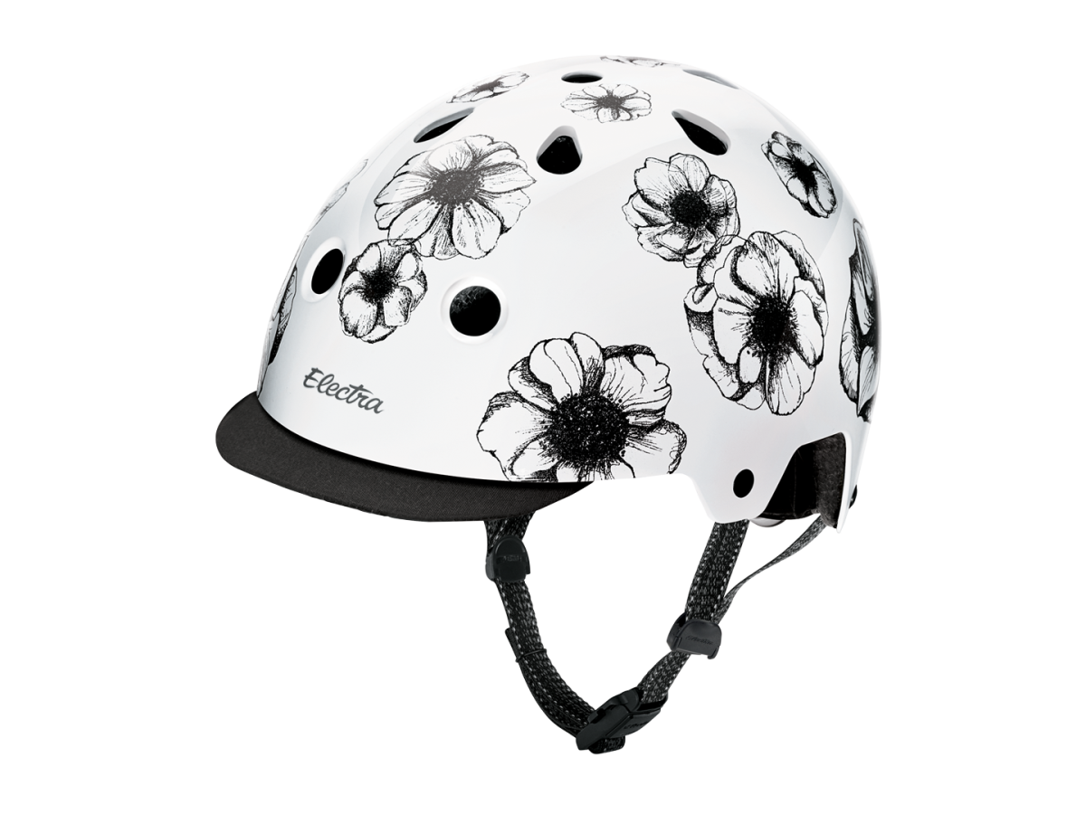 Ladies floral bike discount helmet