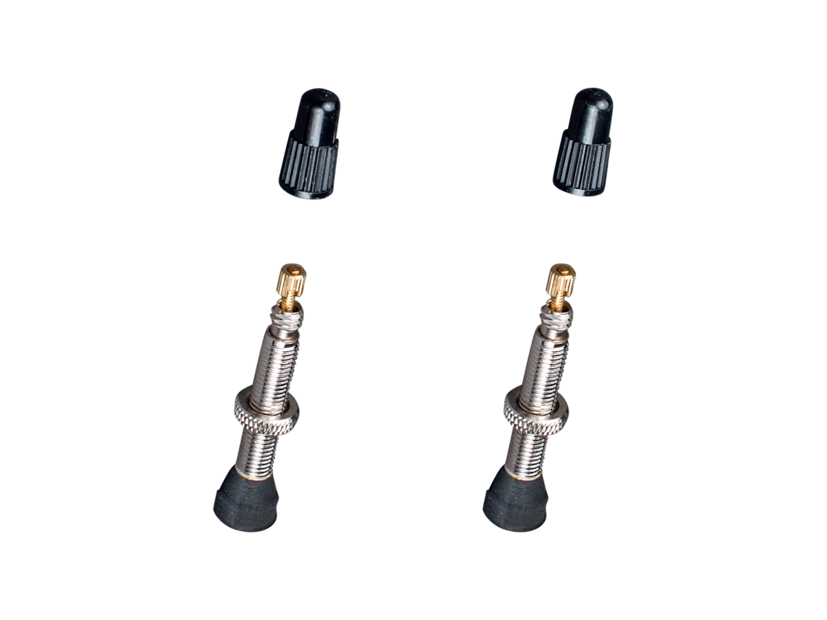 Stan's NoTubes Brass Valve Stems - 35mm, Pair Tubeless Valves