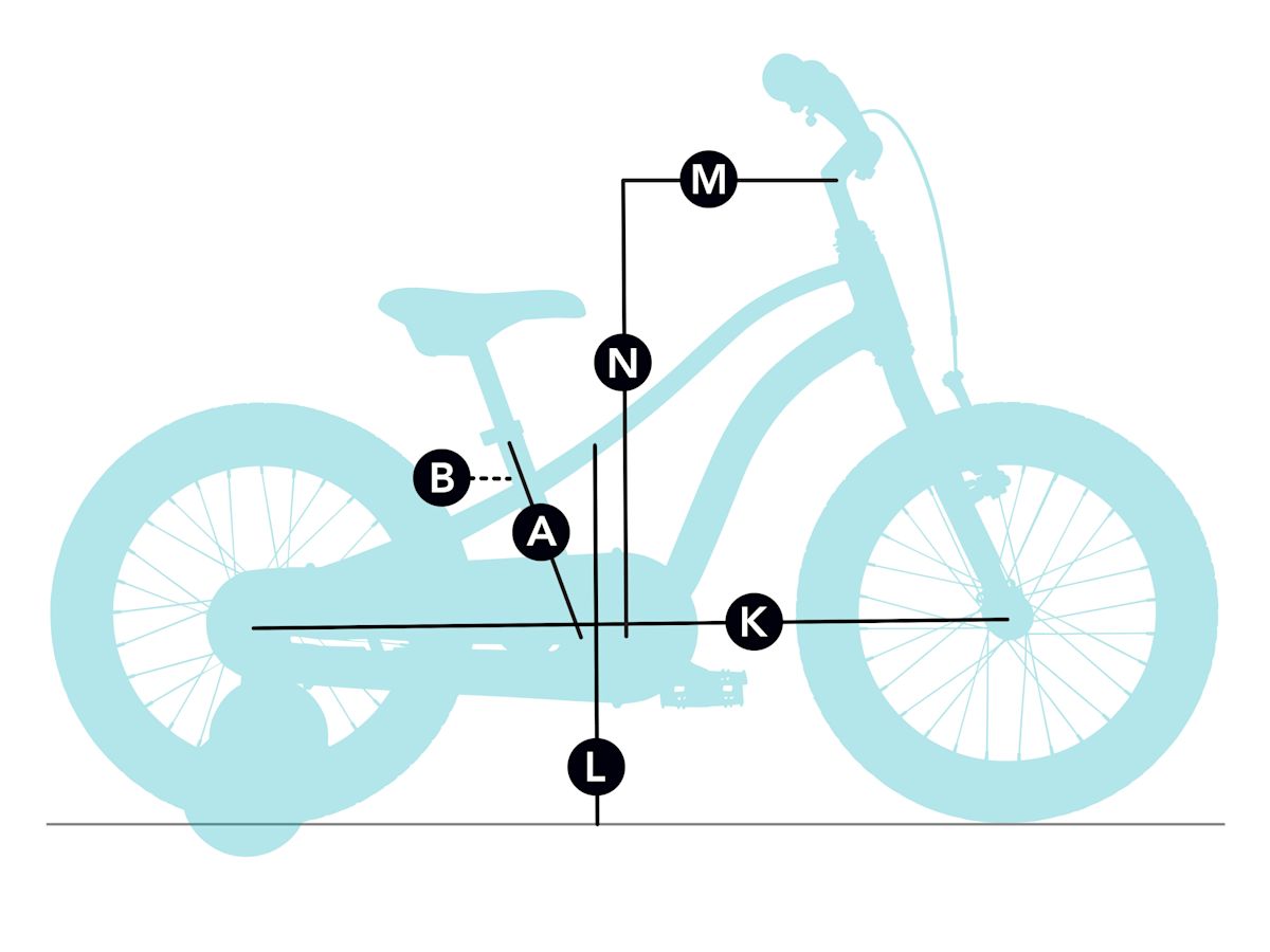 Bike geometry diagram