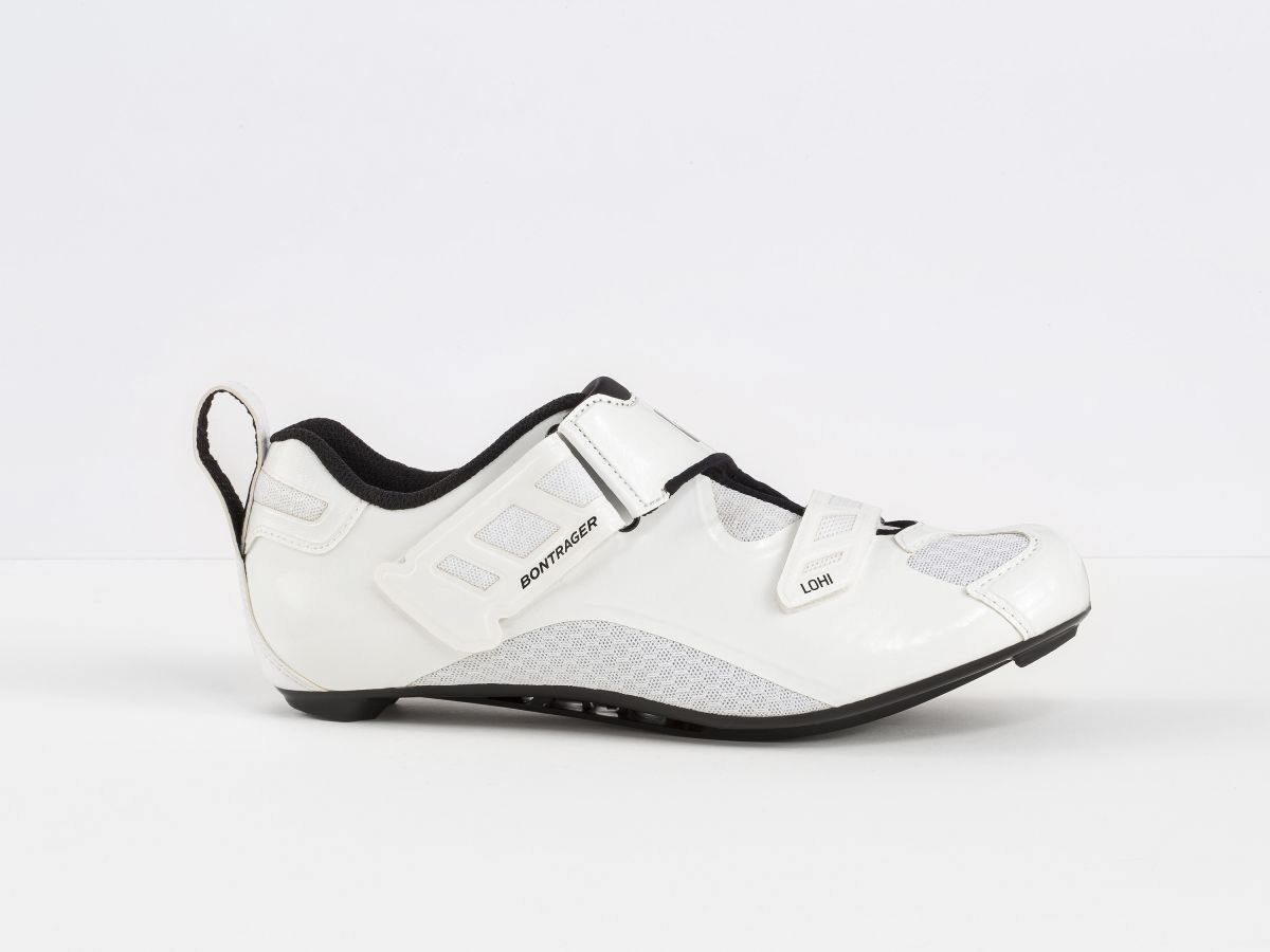 Zapatos Ciclismo Ruta Hombre Bontrager Circuit Blanco